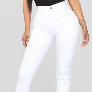 Fashion  High waist Denim Trousers